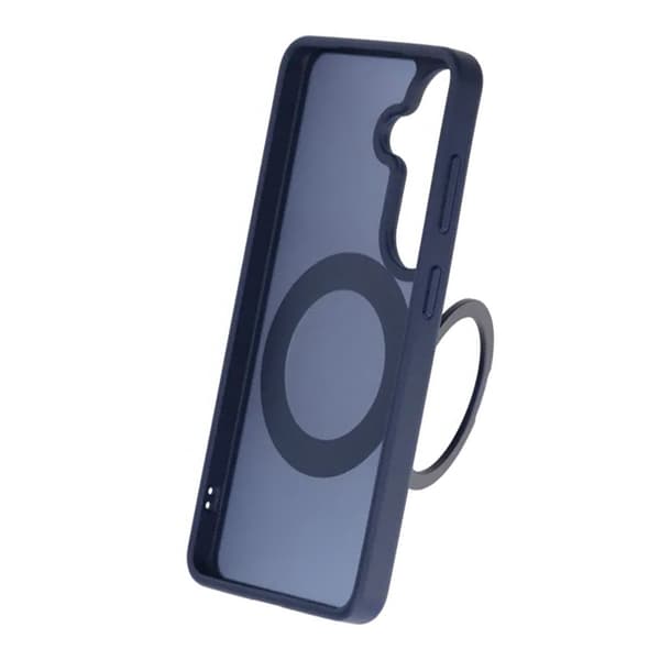 Matte case 360 rotating bracket Mobile Phone Case For Samsung S26 Blue