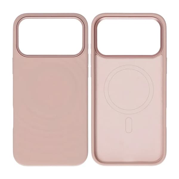 Mobile Case Silicone with Magsafe for iPhone 17 Pro Max - Pink