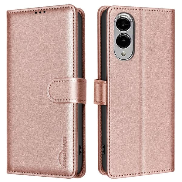 BINFEN COLOR BF32 Samsung Galaxy S25 Edge Cover RFID Blocking - Rose Gold