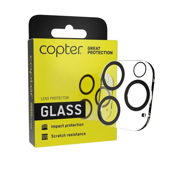 Copter Exoglass Lens Protector iPhone 15 Pro / iPhone 15 Pro Max