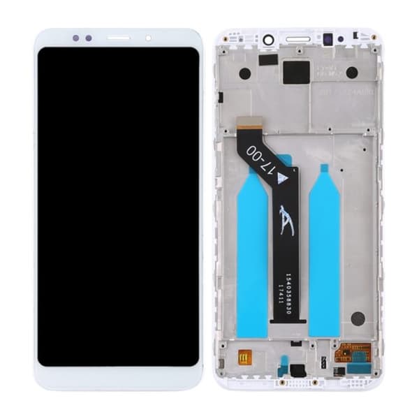 Xiaomi Redmi Note 5 LCD Display Screen - White - (OEM)