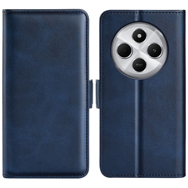 Xiaomi Redmi 14C / 14R / POCO C75 Wallet cover - Blue