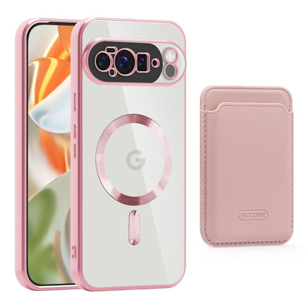 Google Pixel 10 Pro XL Case with Wallet - Pink