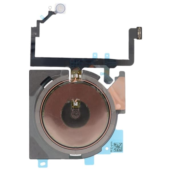iPhone 15 Plus nfc wireless charging coil + flashlight flex cable