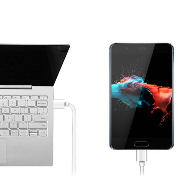 SiGN SuperCharge USB-C-kabel 5A 2 m - Vit