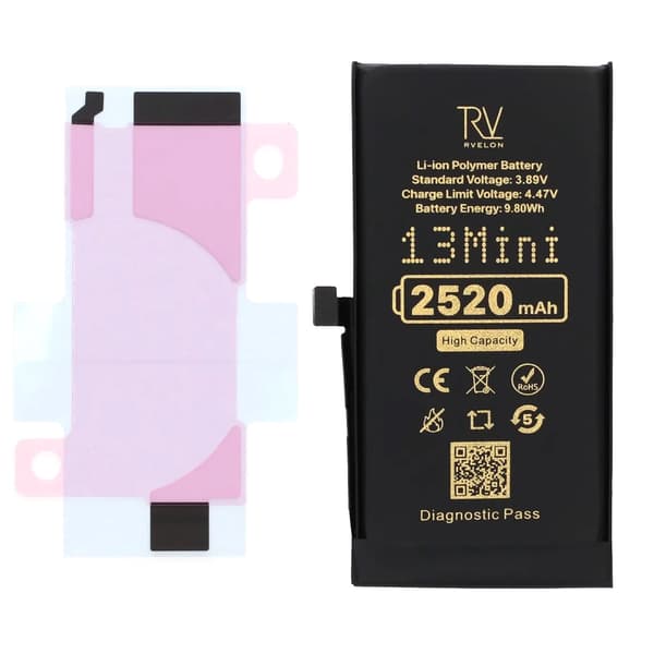RV Battery iPhone 13 Mini 2520mAh Diagnostic Pass High