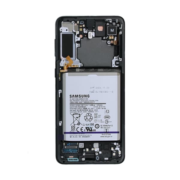 Samsung Galaxy S21 Plus Skärm/Display Original - Svart