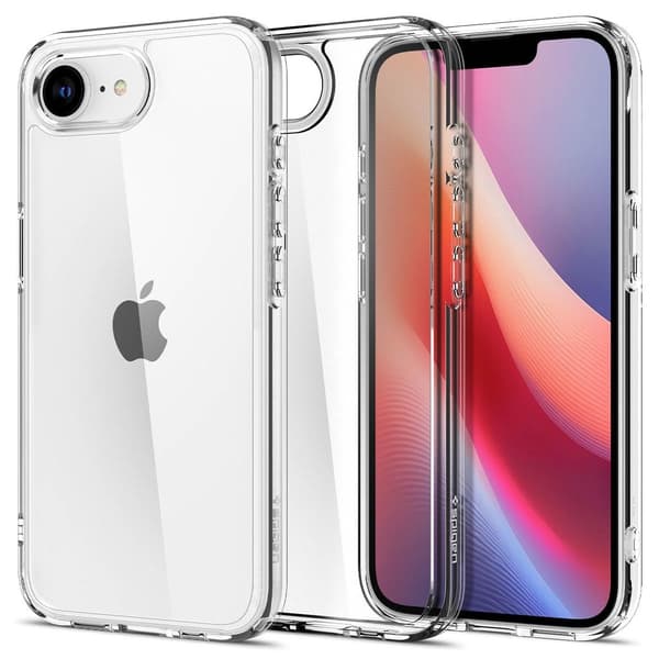 Spigen Ultra Hybrid Case for iPhone 17e/16e - Crystal Clear