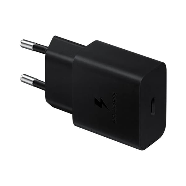 Samsung Charger USB-C 15W + USB-C Cable 1m - Black