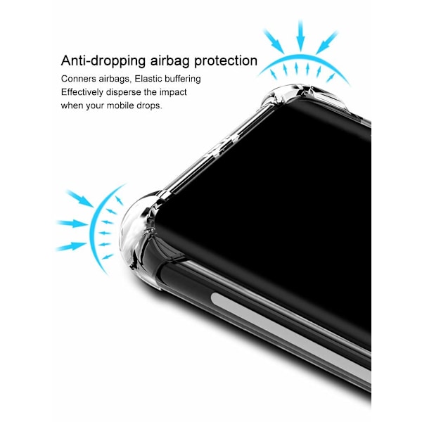 Stöttåligt Mobilskal OnePlus 8T 5G - Transparent