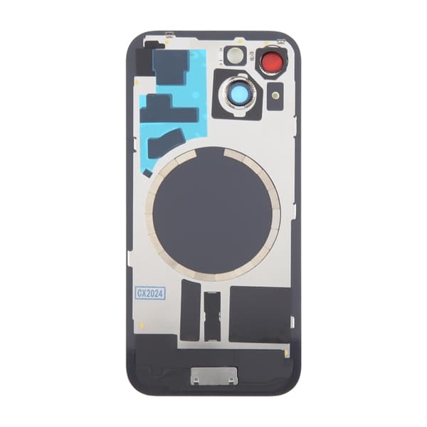 iPhone 15 Back Glass with Magnet and Camera Lens - Yellow