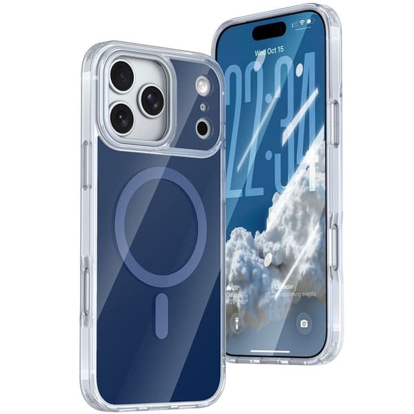 iPhone 18 Pro/17 Pro MagSafe Case Acryllic Back - Blue