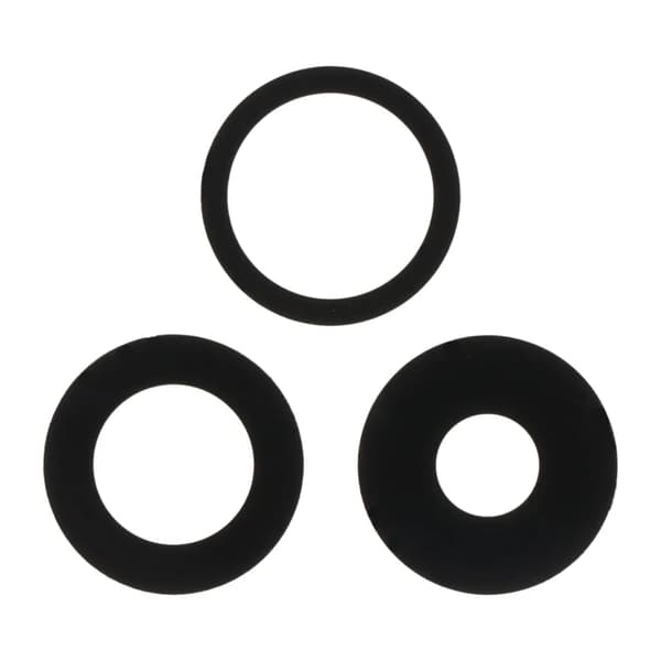 iPhone 16 Pro Max bakre kameralins med tejp - Original Svart