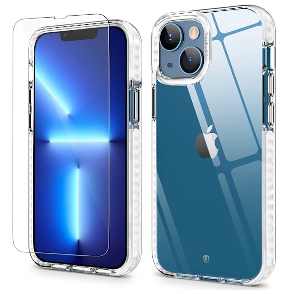 IPhone 14 Case with Screen Protector case - Transparent