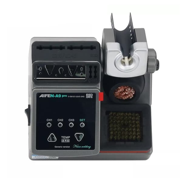SUGON AlFEN A9 Pro Soldering Station With Soldering Tip EU Plug 220V