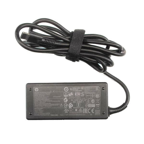 HP Charger 45W USB-C, AC Adapter for Laptop