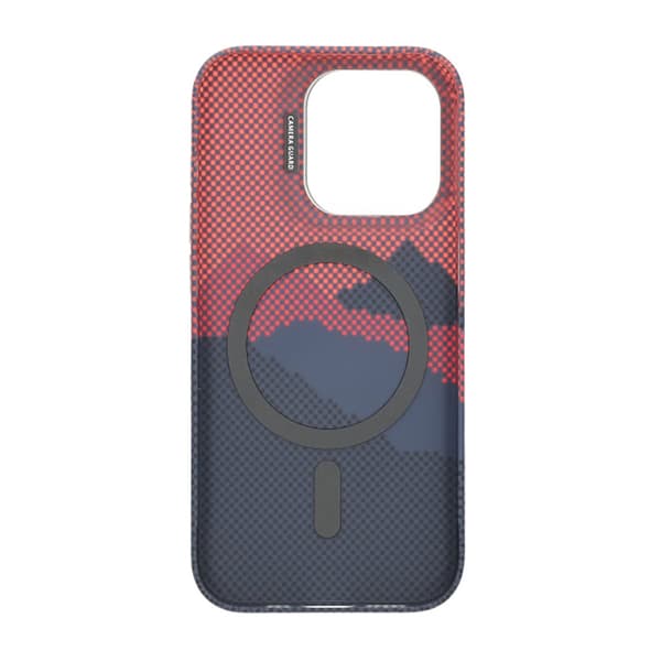 Magsafe Case and Stand for iPhone 15 Pro - Mountain Red