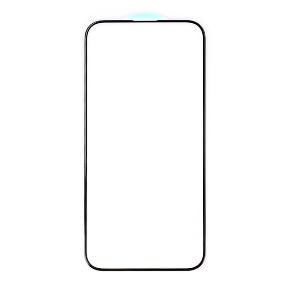 Skärmskydd iPhone 15/16 Plus - 3D Härdat Glas Svart