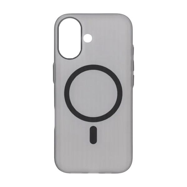 Corrugated Phone Case for iPhone 17 - Frosted Grey