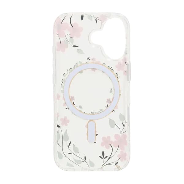 Blommigt Transparent Skal med MagSafe - iPhone 17