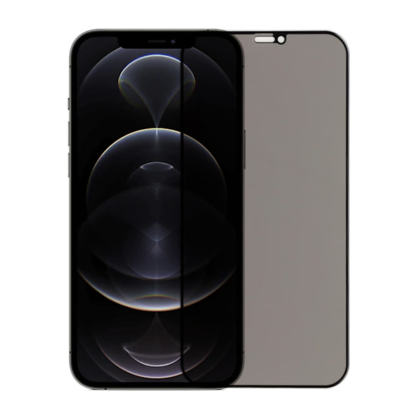 Screen Protector iPhone 12 Pro Max - Privacy Full Tempered Glass Bulk