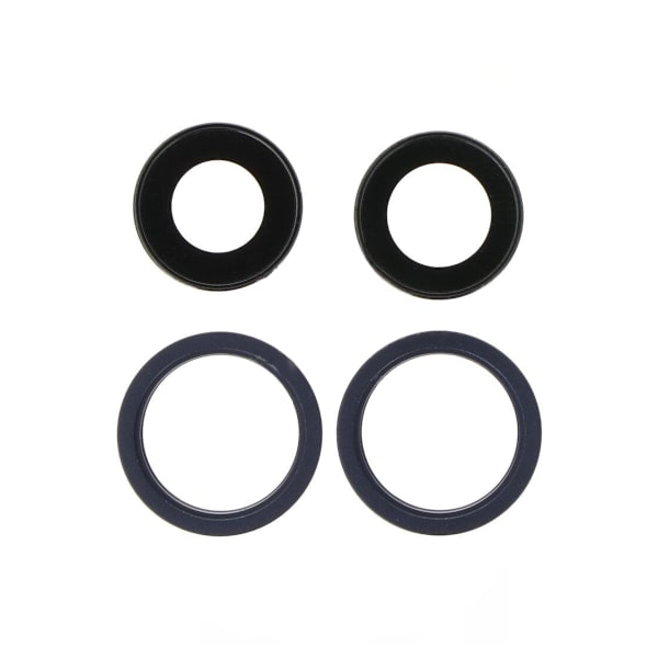 iPhone 13 Mini/13 Back Camera Lens + Bracket - Black
