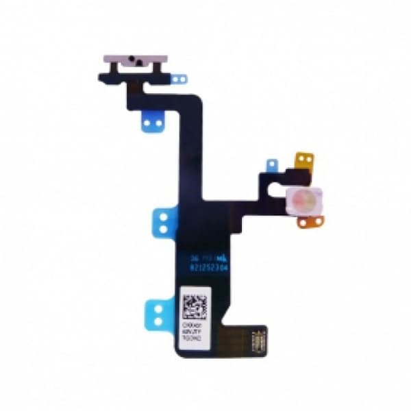 iPhone 6 Power On/Off Flexkabel - Original Svart