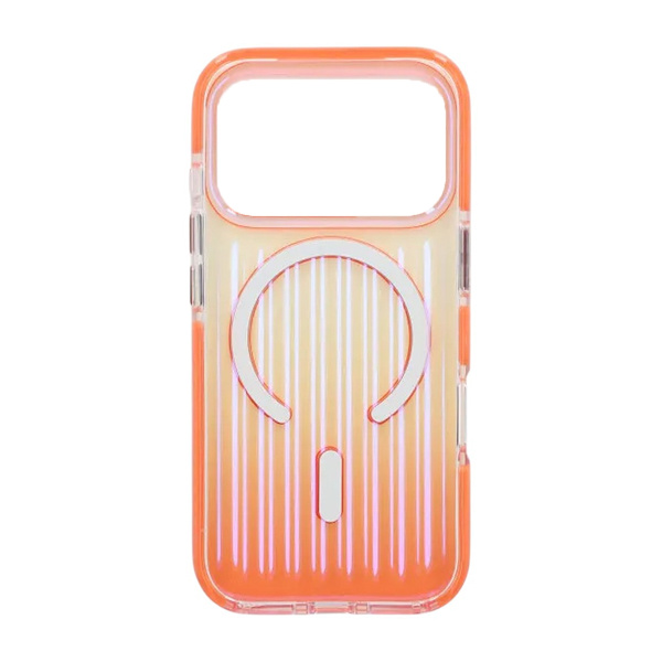 Mobile Case Corrugated MagSafe for iPhone 17 Pro - Orange