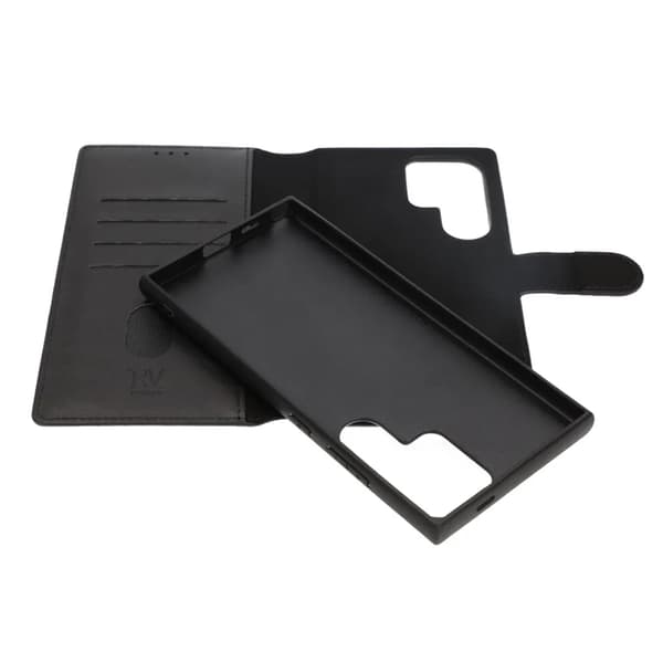 Samsung Galaxy S24 Ultra Plånboksfodral Magnet Rvelon - Svart