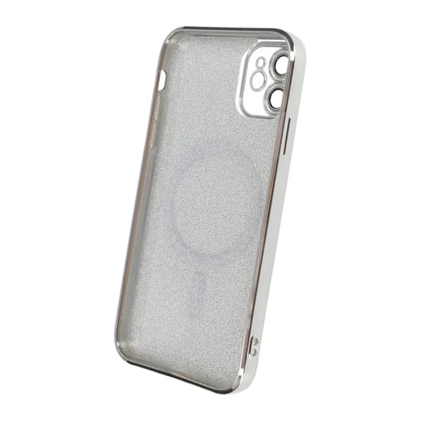 Luxury Phone Case with Magsafe iPhone 11 - Silver