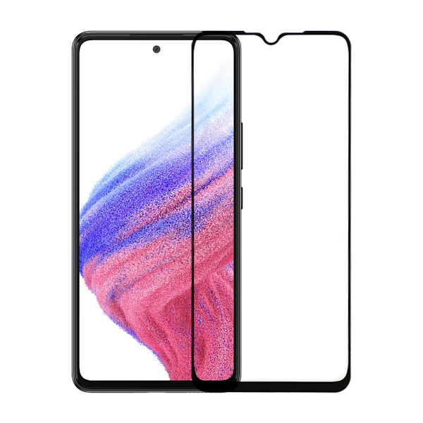 Skärmskydd Samsung A33 5G - 3D Härdat Glas Svart