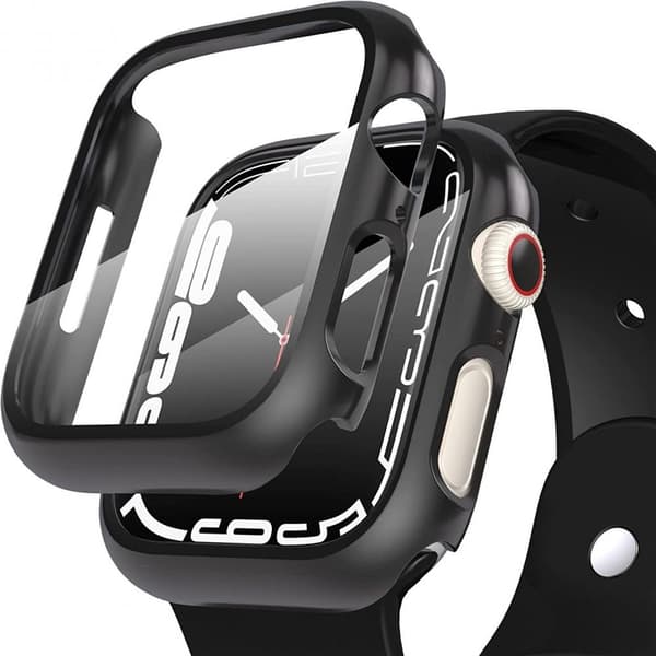Tech-Protect Defense360 Case for Apple Watch 7/8/9 (45mm) - Black