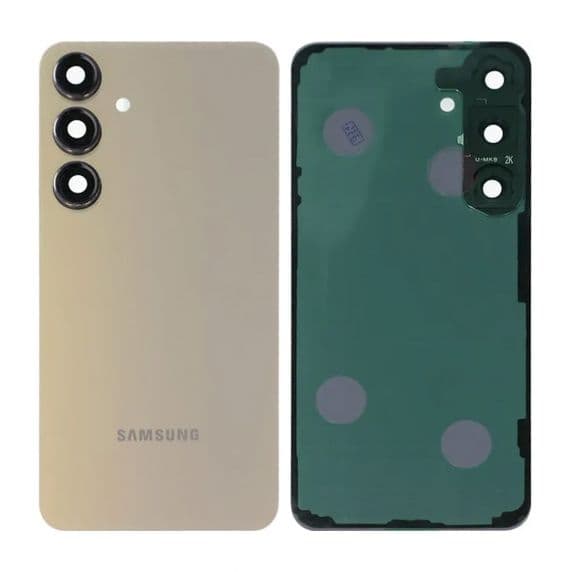 Samsung Galaxy S24 Plus Baksida med tejp - Kräm Svart