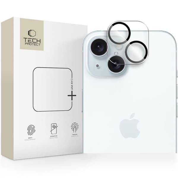 Tech-Protect Cam Fit+ Lens Protector for iPhone 14/14 Plus/15/15 Plus