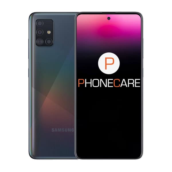 Begagnad Samsung Galaxy A51 128GB Prism Crush Black - Bra skick