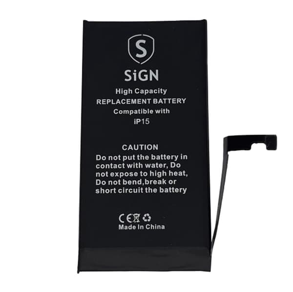 iPhone 15 High capacity battery - 3640mAh