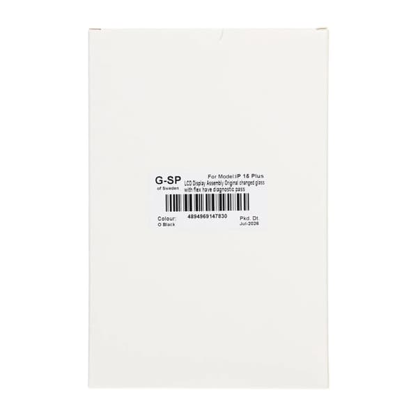 iPhone 15 Plus LCD Display Assembly Original changed glass with flex have diagnostic pass