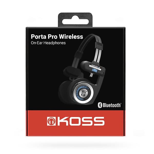 Original Koss Porta Pro 2.0 Wireless - Svart Svart