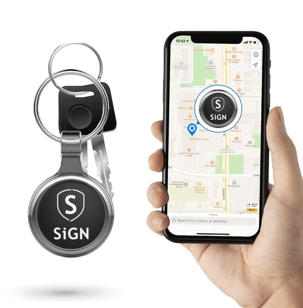 SiGN Smart Bluetooth Finder - Svart Svart
