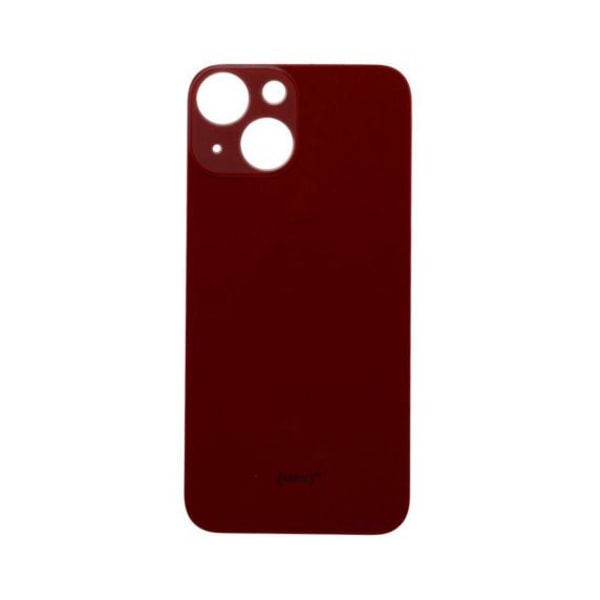 iPhone 13 Mini Back Cover Red-Big Camera Hole Size med tejp
