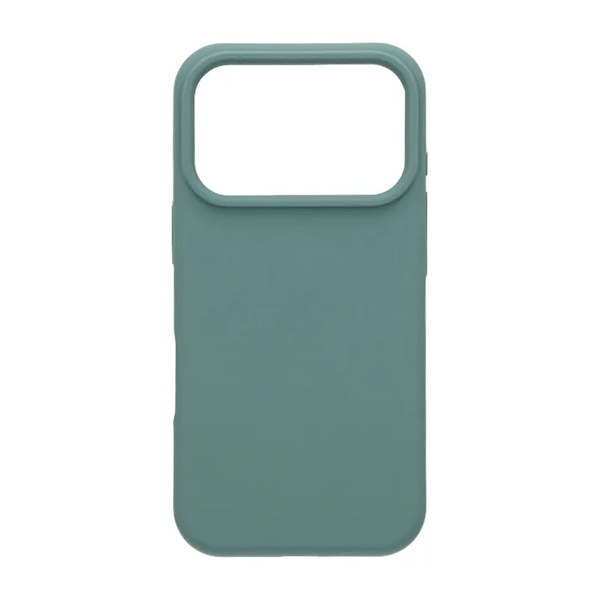 Soft Silicone Mobile Case for iPhone 17 Pro - Green