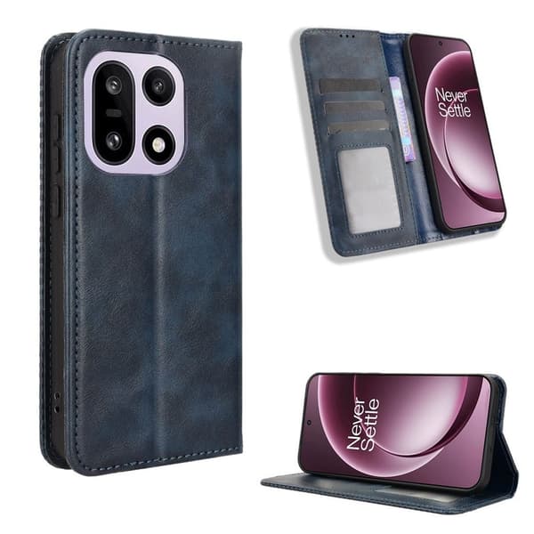 OnePlus 15 5G Wallet Cover - Blue