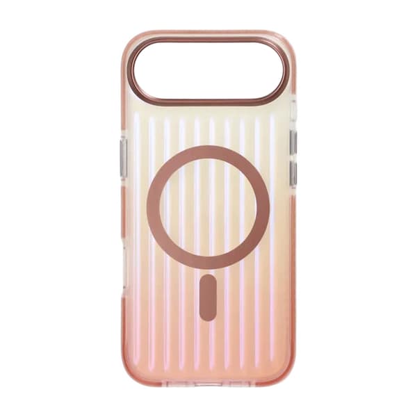 Corrugated MagSafe Mobile Case for iPhone Air - Rose Gold
