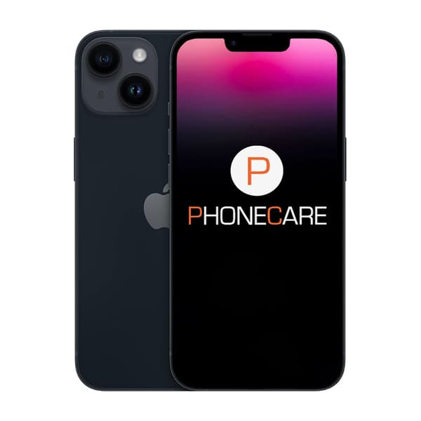 Begagnad iPhone 14 128GB Svart - Använt skick