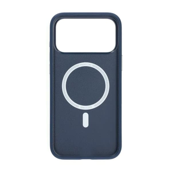 Mobile Case for iPhone 17 Pro Max - Camera Protection Blue PU Leather