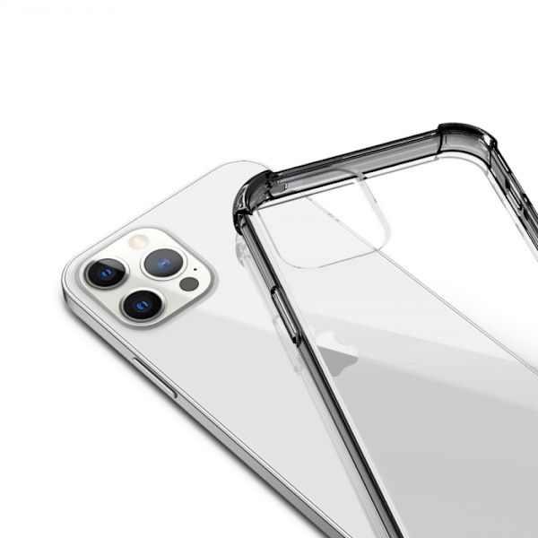 Shockproof Skal för iPhone 12/12 Pro Hög kvalité - Svart