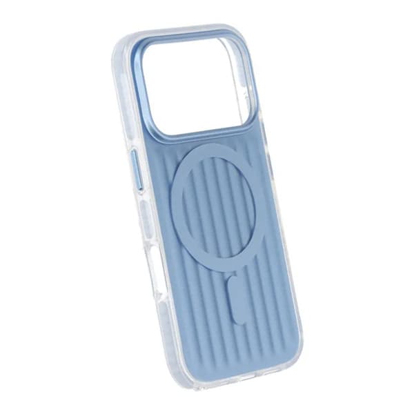 Mobile Case Corrugated Magsafe for iPhone 17 Pro - Blue