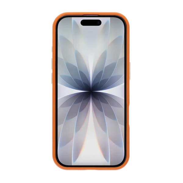 Luggage Spliced Leather Texture Magnetic Phone Case For iPhone 17 Orange