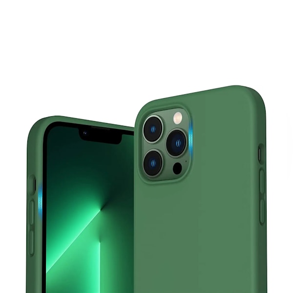 iPhone 14 Pro Max Silikonskal Rvelon - Grön