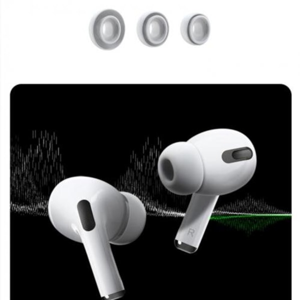 Original Öronkuddar Till Apple AirPods Pro - Passar alla Airpods